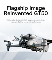 Drone GT50 avec télécommande à écran, drone professionnel 5G avec évitement d'obstacles, caméra HD, mini drones, drone longue portée