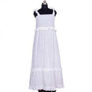 Tunique pour femmes, style club sexy, durable, écologique, 100% coton, lavable, blanche, design moderne, col carré, vêtements décontractés - Product Image 1