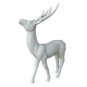 <strong>Life</strong> <strong>Size</strong> Gold Fiberglass <strong>Christmas</strong> <strong>Deer</strong>