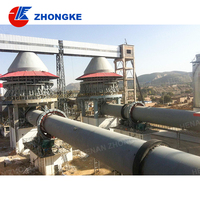 Four rotatif Inde Personnalisable Mini Chaux Brûleur À Économie D'énergie Combustion Ligne De Chaux Oxyde De Zinc Horizontal Fer Gypse Calcination