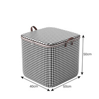 Grande Promotion Sac de Rangement Pliable Imperméable en Non-Tissé pour Couettes, Organisateur de Vêtements Domestique Cousu, Sac de Transport pour Bagages