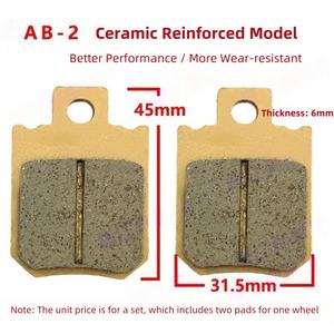 Pastillas de Freno al por Mayor para Bicicleta Eléctrica, Pastillas de Freno de Disco con Bomba AB, Pastillas de Freno de Cerámica Resistentes al Desgaste - Product Image 4