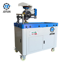 Machine de débavurage manuelle de haute précision pour tôles découpées au laser avec bras oscillant réglable pour le raffermissement et le polissage des bords
