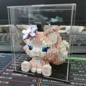 Blocs de construction en micro-particules, figurines de dessins animés, 400 à 800 pièces, jouets éducatifs pour enfants de 5 à 14 ans, unisexe - Product Image 4