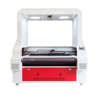 9060 60W 80w 100w CCD CO2 découpe de tissu/découpe d'impression de tissu/machine de découpe laser de cuir