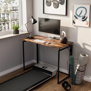 Mesa de Comedor Plegable Minimalista SENYU, Ahorra Espacio, Compacta, de Madera, Altura Ajustable, Mesa de Escritura Portátil para Sala de Estar - Product Image 2