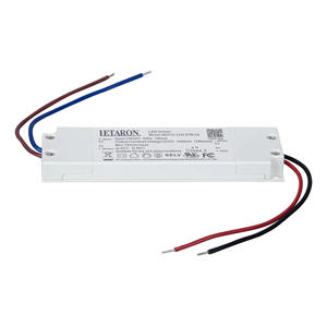 ספק כוח LED דק במיוחד LETARON בעל יציאה יחידה <span class=keywords><strong>24V</strong></span> DC 500mA IP20 עמיד למים 120VAC 60Hz - Product Image 2