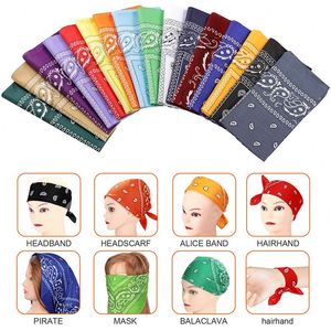Multifunctional <b>Bandana</b> Colourful Custom square Fabric Printed Headwear Classic Custom <b>Bandana</b> with logo <b>Bandana</b> Custom Design - Product Image 3