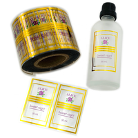 Étiquette adhésive personnalisée autocollants de logo cosmétique fantaisie