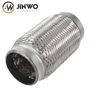 Jinwo Auto Auto Uitlaat Flex Pijp Rvs Interlock Liner 2.5 Inch Uitlaat Flex Pijp - Product Image 6