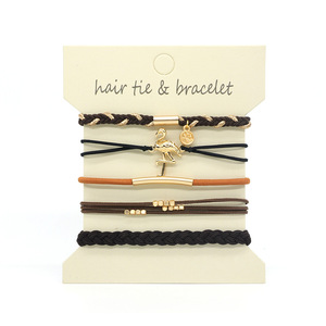 Cross-border European American for Explosion Alloy Women'<strong>s</strong> Retro Woven Bohemian Twist <strong>Hair</strong> <strong>Band</strong> Bracelet Custom Gift <strong>Hair</strong> - Product Image 3