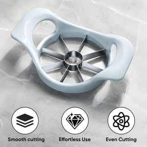 Cortador de Manzanas de Acero Inoxidable de 8 Rebanadas con Calibre Grande de 10.5cm y Doble Mango para Utensilios de Cocina al por Mayor - Product Image 3