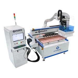 Máquina CNC de <span class=keywords><strong>3</strong></span> Ejes con Cambio Automático de Herramienta para Grabado y Corte de Madera, Ideal para <span class=keywords><strong>Puertas</strong></span> de Madera - Product Image 1