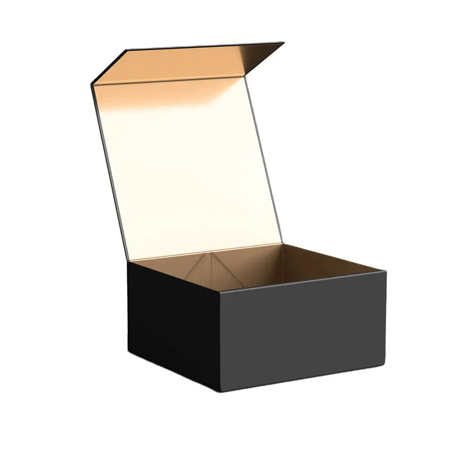 Kotak Kemasan Karton Magnet Mewah Cetak Kotak Kustom Kotak Kertas Tutup Magnetik Dapat Dilipat untuk Hadiah