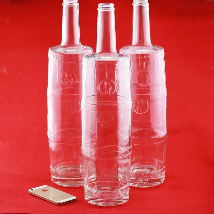 3000ミリリットルGlass Bottle High Capacity Vodka Spirits Glass Bottle 3 Litre