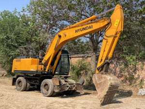 Excavatrice originale de roue de 210W-7 Hyundai 210w-7 de la Corée à Shanghai R210w-7/-9 excavatrice de roue à vendre - Product Image 2