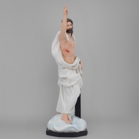 Statues religieuses catholiques en résine de Chitenge pour la décoration d'église occidentale, le Ressuscitation de Jésus - Vente en gros usine