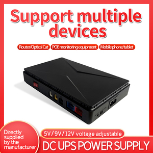 เครื่องสำรองไฟขนาดเล็ก5V/9V/12V UPS 8800MAH เราเตอร์ออปติคอลหน้าจอแมวเฟสเดียว15KVA แสดงผลพีซี - Product Image 3