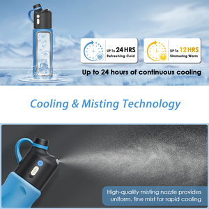 Freesip bpa-בקבוק מים נירוסטה מבודד עם ספורט ערפל ושתיה נסיעות - Product Image 4