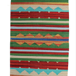 Tapis en coton tissé à la main de qualité supérieure - Lavable en machine pour les voyages et l'usage domestique - Product Image 2