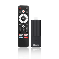 Clé TV Android Hs86 T1 HD2.0 Résolution 8K UHD Chipset Rockchip RK3518 Faible Consommation d'Énergie 2 Go 16 Go Clé TV de Jeu Vente en Gros