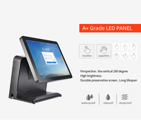 OEM 15,6 "pos-системы Windows10 I3 4gb64gb Pos Sistema терминал кассовый аппарат опционально принтер сканер ящик Pos машина