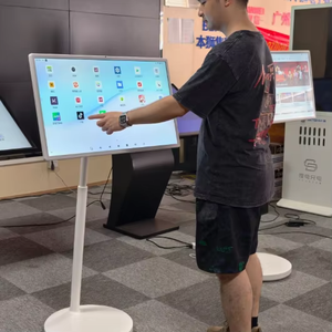 เทรนด์ใหม่ YAMAI จอแสดงผลอัจฉริยะแบบตั้งพื้นขนาด 85 นิ้ว หน้าจอสัมผัส LCD ระบบ Android 12 สำหรับโฆษณาในร่ม สีขาว - Product Image 3