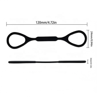 Factory Sale Silicone Trumpet Tuning Slide Strap Brass Instrument Accessory Prevent Slide Loss for Wholesale