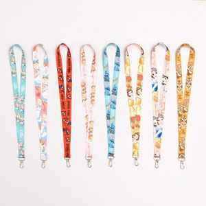 Sports Event Cartoon Animal Woven Plush Material Reusable <b>Lanyard</b> - Product Image 3