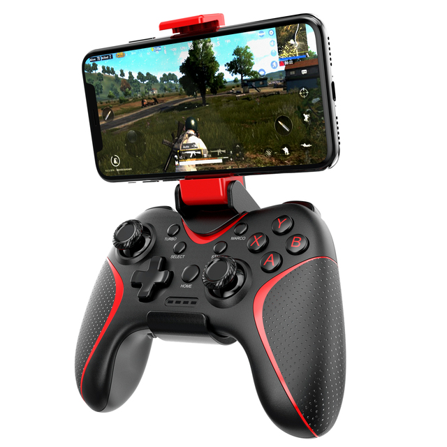 Wireless Gamepad for IPhone/Android/PC/Switch/PS4/PS3 Joystick  with Key Config Function Mobile Wireless Controller