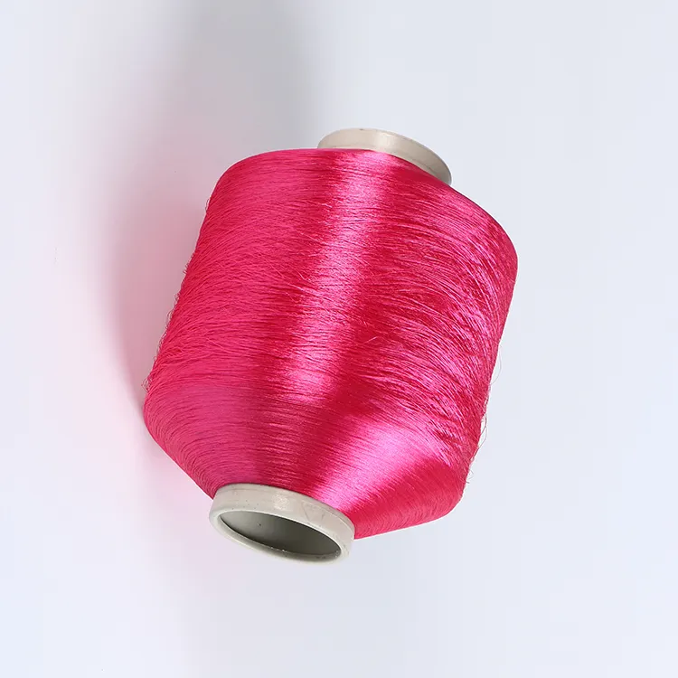 Nieuwe Hoge Kwaliteit Fdy Dty 50 70 90 100 Denier 100% Polyester Filament Garen Voor Kledingstukken