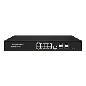 สวิตช์ POE แบบจัดการได้รุ่น ZC-S1300WP-8G-4S+ 10G Uplink 4SFP+8GE L3 สำหรับอุปกรณ์ใยแก้วนำแสง ยี่ห้อ zikun - Product Image 2