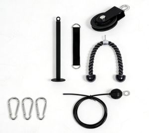Kit de Fitness Doméstico DIY Transfronterizo con Banda de Resistencia de <span class=keywords><strong>Polea</strong></span> para Entrenamiento de Brazos y Tríceps, Modelo WS6095 - Product Image 3