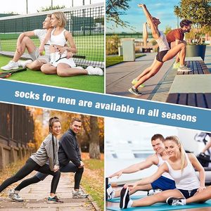 Chaussettes de randonnée pour hommes jeunes, design personnalisé, <span class=keywords><strong>en</strong></span> <span class=keywords><strong>mohair</strong></span>/nylon, chaudes, respirantes, rembourrées, pour l'extérieur, printemps - Product Image 5