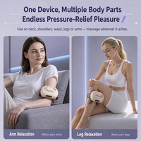 Masseur de cou 4D sans fil, appareil cervical, massage shiatsu des tissus profonds, relaxation des épaules et du corps pour hommes et femmes