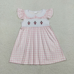Vestido con Estampado de Conejitos para Niños, Disfraz de Halloween, Venta al por Mayor, Alta Calidad, Nueva Moda, Boutique Infantil, Algodón Orgánico - Product Image 4
