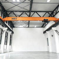 Gru a Ponte Monotrave ad Alta Precisione con Gru a Braccio: Soluzione di Sollevamento Integrata per Officine di Assemblaggio Attrezzature