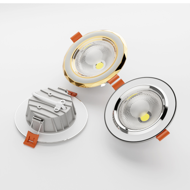 Commercial Aluminum Smd Spotlight Fire Rated Smart Surface Trimless Ceiling Recessed Led Light Downlight