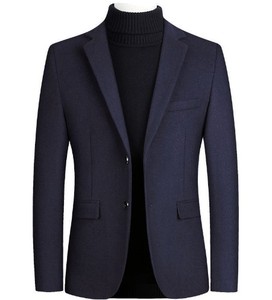 Veste pour <span class=keywords><strong>homme</strong></span> Automne et <span class=keywords><strong>hiver</strong></span> <span class=keywords><strong>Manteau</strong></span> pour <span class=keywords><strong>homme</strong></span> Trench-coat fin <span class=keywords><strong>Manteau</strong></span> épais pour <span class=keywords><strong>homme</strong></span> Couleur unie <span class=keywords><strong>Costume</strong></span> - Product Image 5