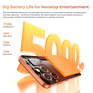 โทรศัพท์มือถือ Android 16 รองรับซิมคู่ <span class=keywords><strong>Oukitel</strong></span> C17 Plus รุ่นปลดล็อค ความจุ 54/128GB แบตเตอรี่ 5000mAh หน้าจอ HD เวอร์ชันสากล - Product Image 3