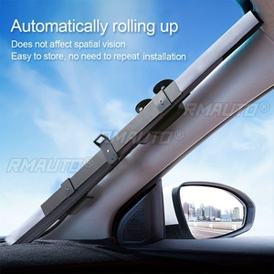 Universal Car Retractable Windshield Visor Car Sun <b>Shades</b> Cover Shutter Blinds Front <b>Window</b> SUV Protector - Product Image 2