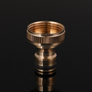 Connecteur en cuivre à filetage interne 6/4, 10 mm, pour raccord de tuyau d'eau - Product Image 2