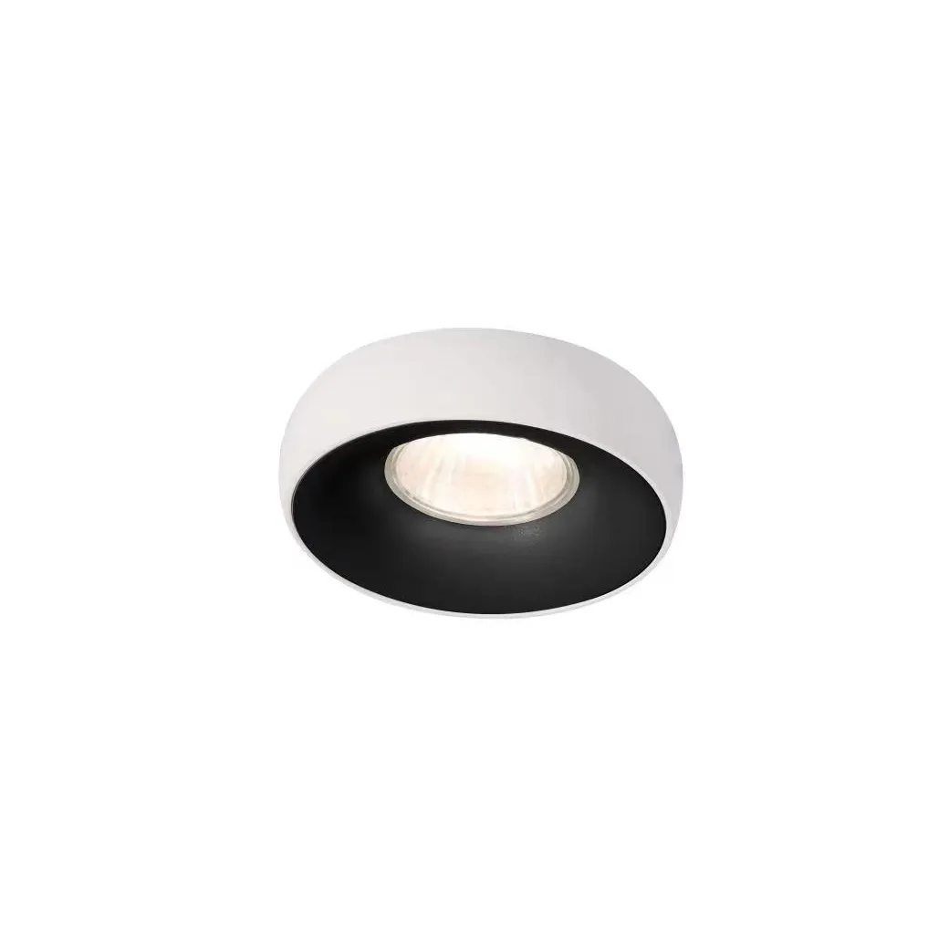 ALVA 220-240V LED GU10 Aluminium White Black Spotlight Downlight Ceiling Lamp For Indoor