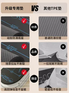 Home Fitness Fitness Wheel <b>Mat</b> Kneeling Posture Roll Fitness Wheel <b>Yoga</b> <b>Mat</b> Abs Wheel Training Scale <b>Mat</b> Sports Goods Wholesale - Product Image 6