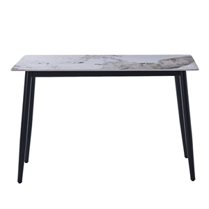 Échantillon gratuit Tables <span class=keywords><strong>à</strong></span> <span class=keywords><strong>manger</strong></span> rectangulaires de luxe modernes haut de gamme pour restaurants, 4 places, pour petits espaces - Product Image 3