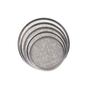 Nuovo Teglia per <span class=keywords><strong>Pizza</strong></span> in Rete di Acciaio Inossidabile Senza Saldature di Alta Qualità, 6-22 Pollici, Accessorio per <span class=keywords><strong>Forno</strong></span> - Product Image 5
