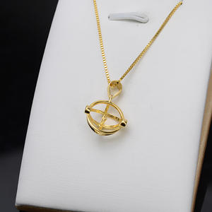 Base de Plata S925 para Colgante con Perla de 10mm, Accesorios de Joyería DIY para Mujer, Soporte Vacío con Incrustaciones, 851 Configuraciones - Product Image 4