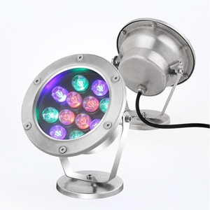 Lumière LED pour piscine Hongfeng 12w, changeant de couleur, étanche IP68, pour utilisation intérieure et extérieure - Product Image 1