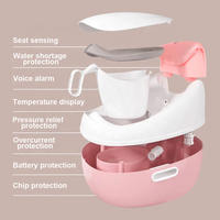 Bidet portable intelligent et coloré pour enfants, avec mode enfant et chasse d'eau cyclonique, musique intégrée – Vente chaude OEM/ODM