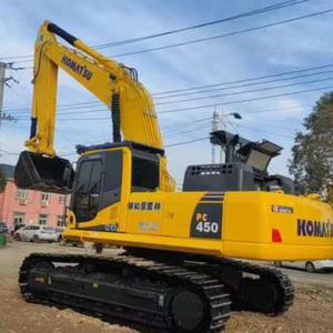 Buenas condiciones de trabajo Original Low Hours 45ton Komatsu Pc 450 Excavadora de ruedas - Product Image 4